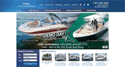 Desktop Screenshot of marineconnection.com