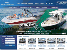 Tablet Screenshot of marineconnection.com